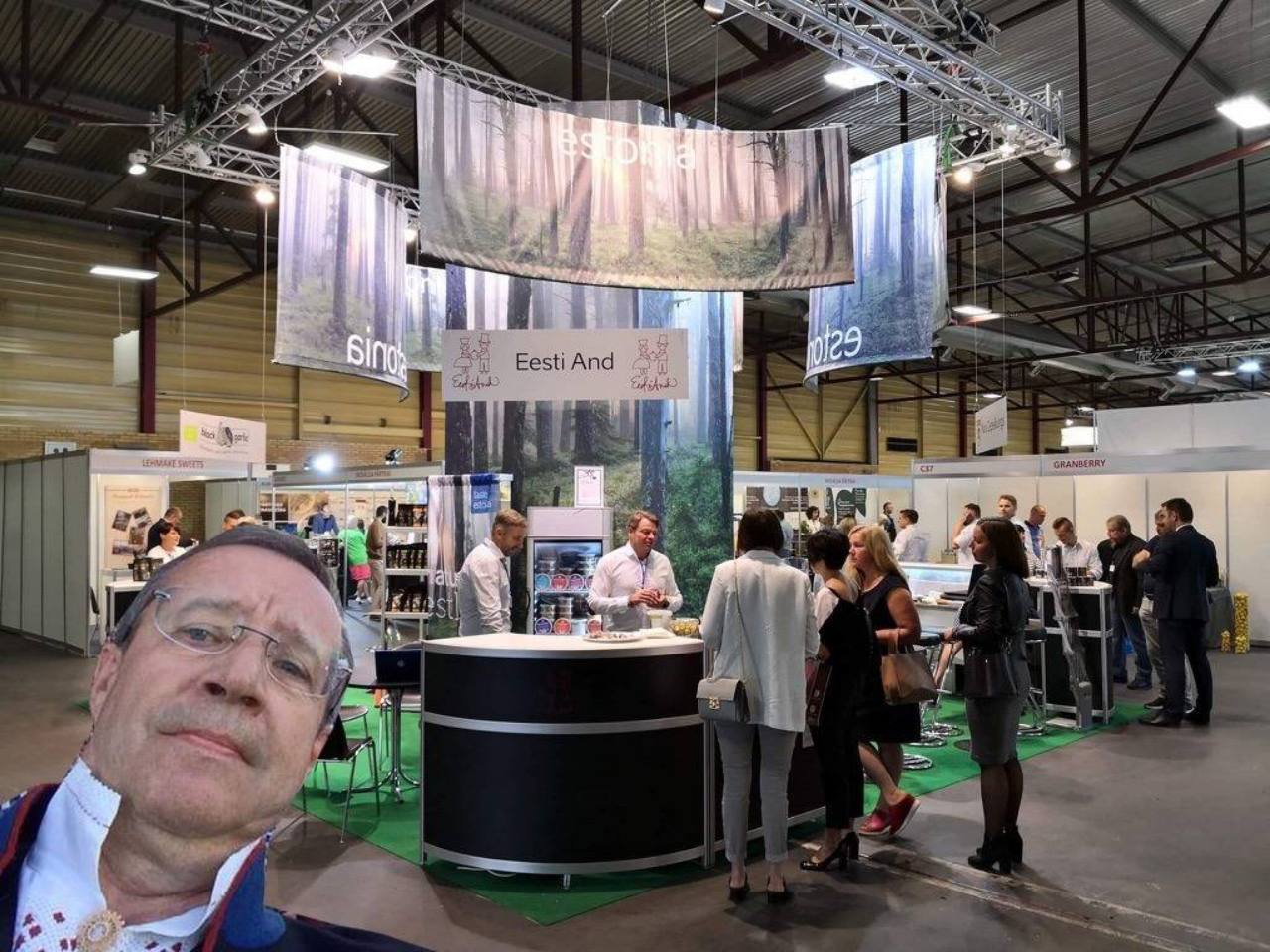 Eesti And messiboks ja külastajad